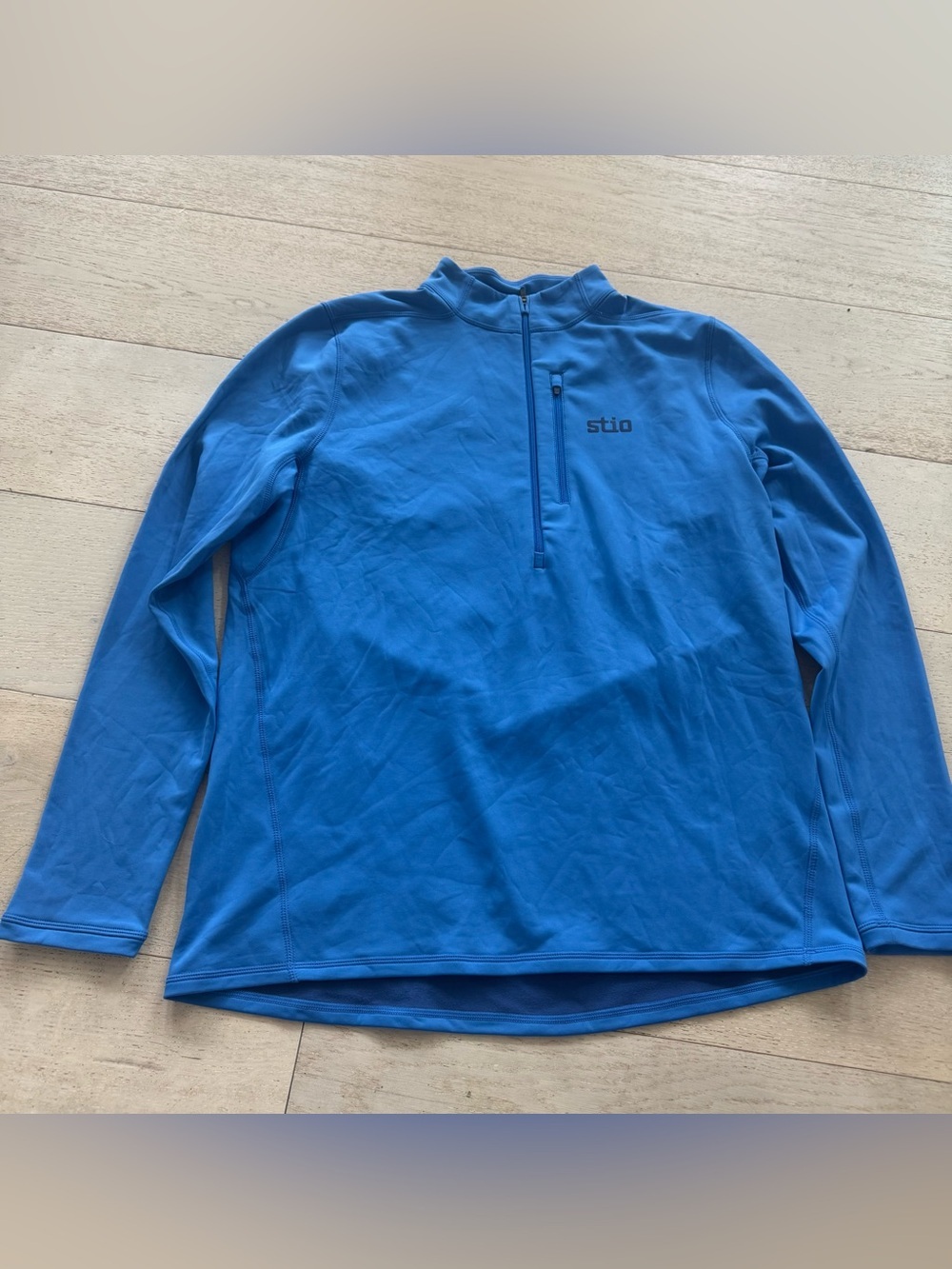 Men’s Stio 1/2 Zip Pullover Blue L